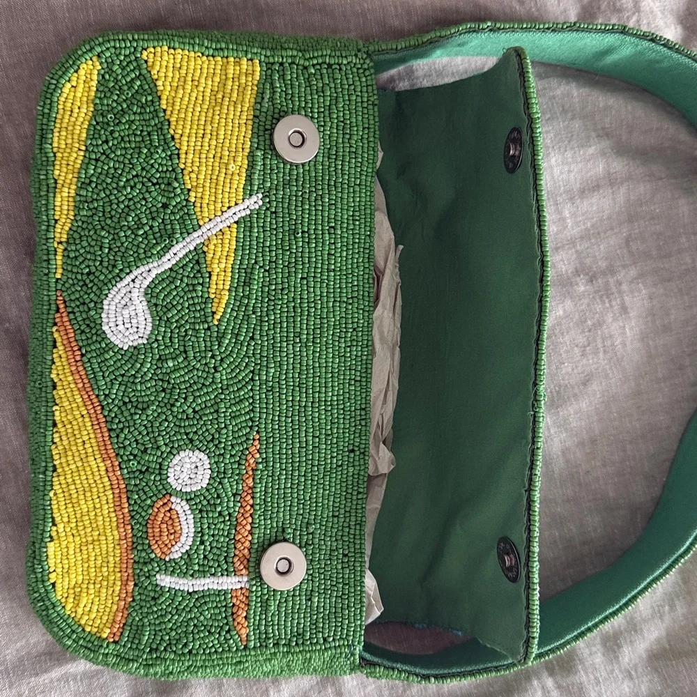 Beaded Viral Golf Bag!! NWT